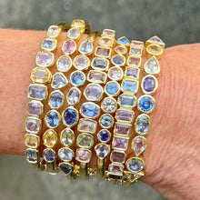 Load image into Gallery viewer, Carnival Multicolor Sapphire Bracelet