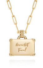 Load image into Gallery viewer, City of Lights White Gold Luggage Necklace