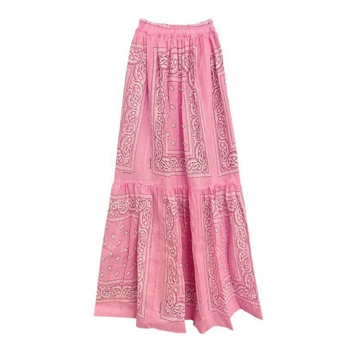 Bandana Maxi Skirt