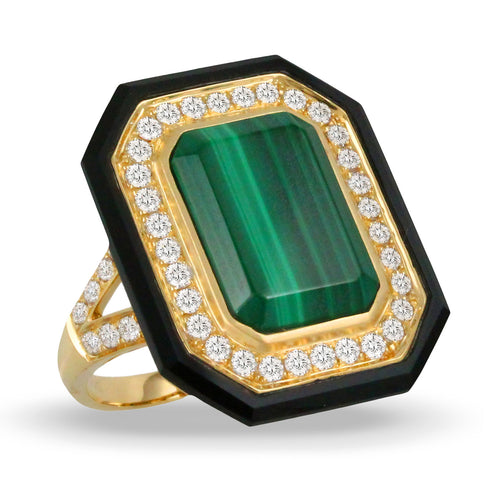 Verde Malachite Ring