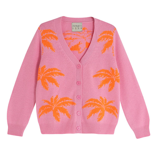 Bright Palm Cashmere Sweater