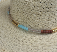 Load image into Gallery viewer, Beaded Neutral Hat