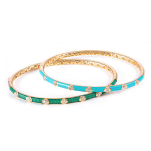 Diamond Enamel Bracelet