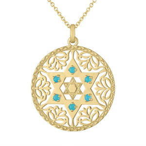 Hannah Star of David Necklace