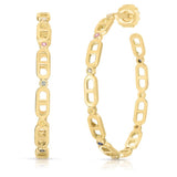 Chevalier Creole Hoop Earrings