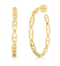 Load image into Gallery viewer, Chevalier Creole Hoop Earrings