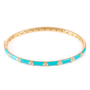 Diamond Enamel Bracelet