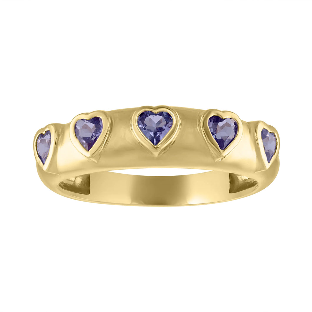 Cooper Heart Band Ring