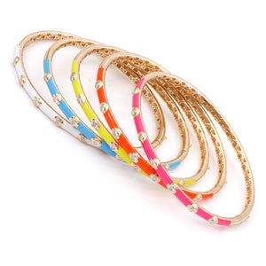 Diamond Enamel Bracelet