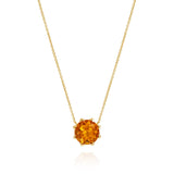 Citrine Sunburst Necklace