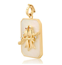 Load image into Gallery viewer, Large Lovebirds Pendant