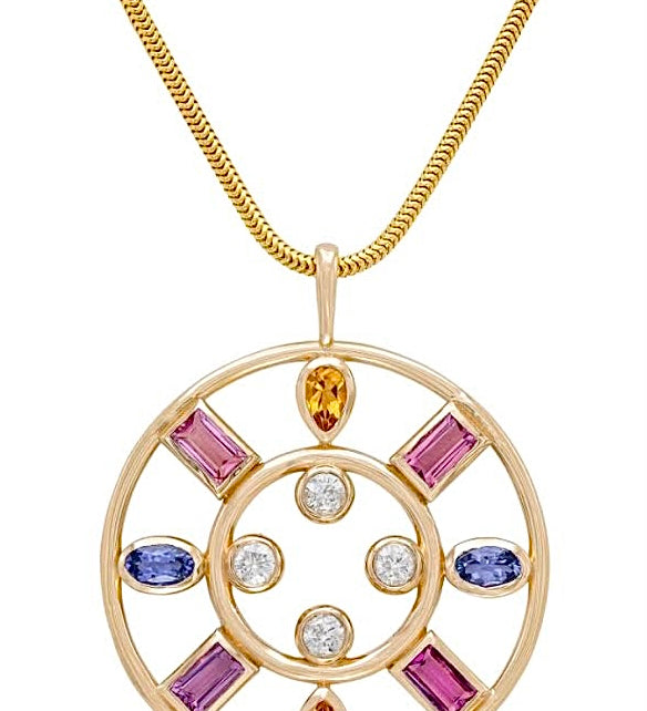 Crown Pendant Necklace