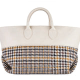 Marlene Check Jacquard Bag