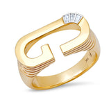 Grandsize Initial Ring
