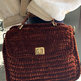 Chenille Katherine Tess Bag