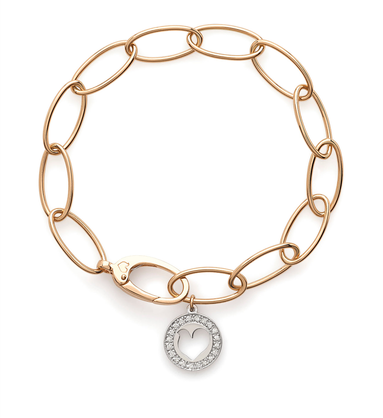 Chantecler Diamond Charm Bracelet