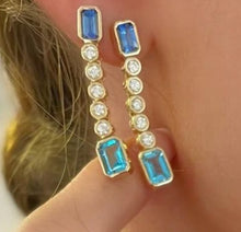 Load image into Gallery viewer, Two Tone Earrings