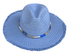Load image into Gallery viewer, Beaded Blue Hat