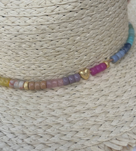 Load image into Gallery viewer, Beaded Rainbow Hat