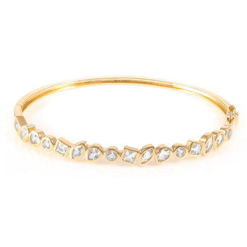 Cluster Diamond Bangle