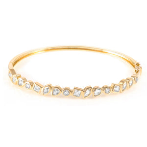 Cluster Diamond Bangle