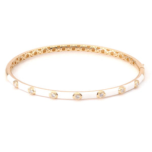 Diamond Enamel Bracelet