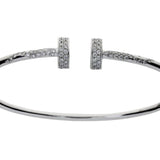 Screw 18K Gold Diamond Bracelet