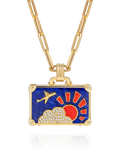 Midnight in Asia Luggage Necklace