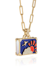 Load image into Gallery viewer, Midnight in Asia Luggage Necklace