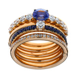 Sapphire Gold Ring