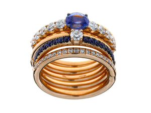 Sapphire Gold Ring