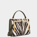 Zebra Print Small Postbox Bag