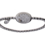 White Gold Diamond Scatter Bracelet