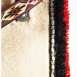 Aspen Art Fluffy Beige Bag