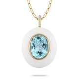 Mykonos Topaz Pendant