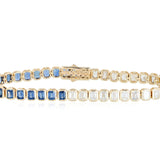Sapphire Diamond Bracelet