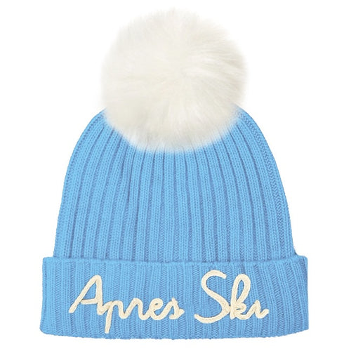 Cashmere Blended Apres Ski Hat