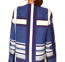 Load image into Gallery viewer, Wool Printed Saddle Jacket