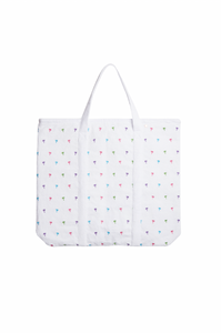 Printed Terry Palm Tote