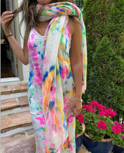 Load image into Gallery viewer, Tie Dye Silk Dress