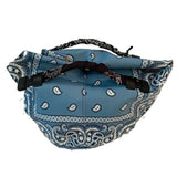 Leather Bandana Tote