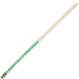 Emerald Diamond Bracelet