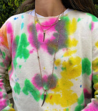 Load image into Gallery viewer, Tie Dye Cashmere Sweater