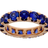 Blue Sapphire Chunky Ring