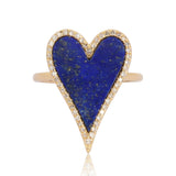 Heart Lapis Ring