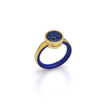 Capritude Paillettes Sapphire Ring