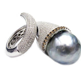Pearl Swirl Ring