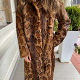 Leopard Kidskin Coat