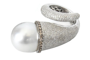 Pearl Swirl Ring