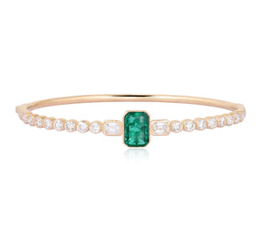 Emerald Diamond Bracelet